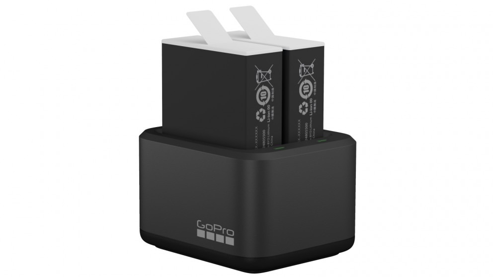 GoPro Dual Battery Charger With Two Enduro Batteries